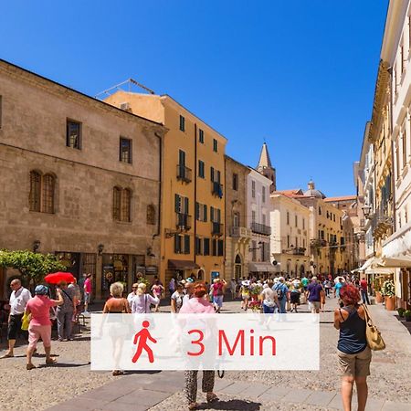 Moderno Monolocale - Centro Storico - Casa Shelter Apartment Alghero Ngoại thất bức ảnh
