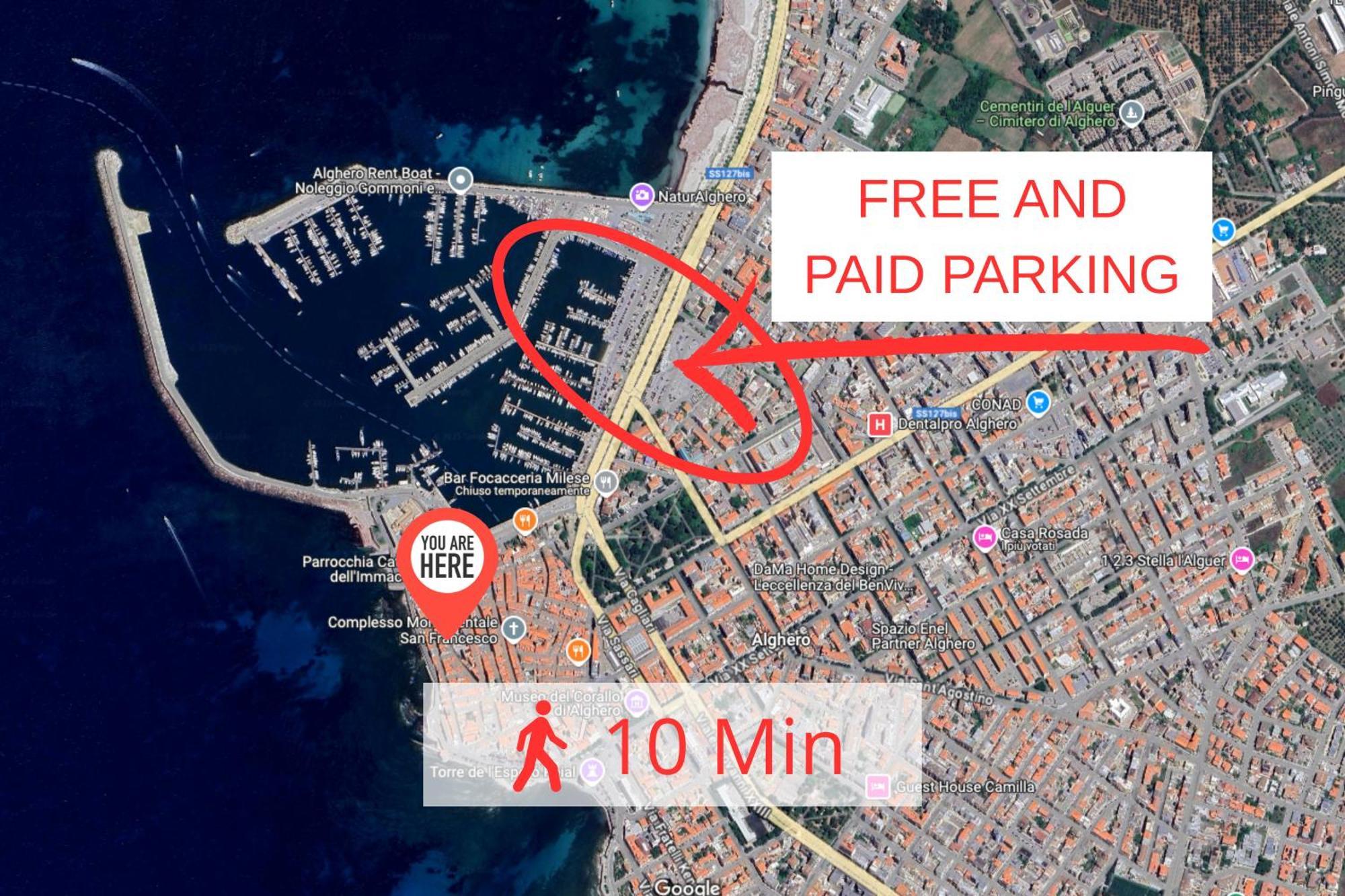 Moderno Monolocale - Centro Storico - Casa Shelter Apartment Alghero Ngoại thất bức ảnh